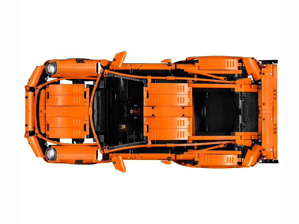 SuperCar Конструктор 90089A Porsche 911 GT3 RS, 2728 дет. (оранжевый) - фото 5 - id-p103160773