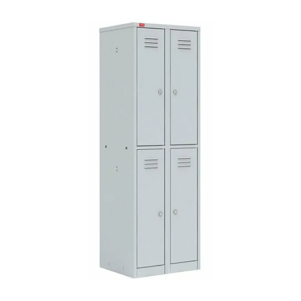 Четырехсекционный металлический шкаф для одежды ШРМ-24 - фото 2 - id-p103161869