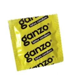 Презервативы точечно-ребристые GANZO EXTASE с пупырышками  (1 шт)