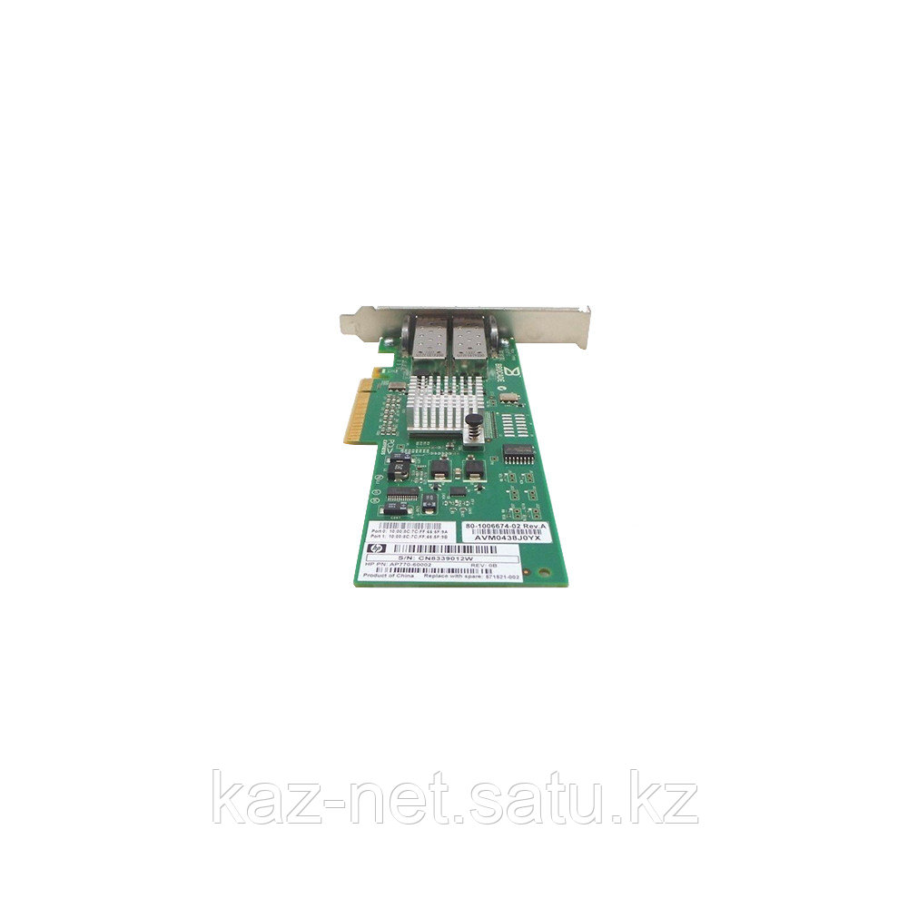 Адаптер HP 8Gb Dual Port FC HBA PCI-express - фото 2 - id-p89315417
