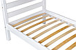 Кровать двухъярусная Соня вариант 9, Сосна/белый, 202х156х102 см, фото 3