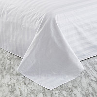 Простынь страйп-сатин 1,5 сп, 1 см полоска Китай