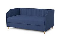 Диван-кровать Челси, синий 198х78х87 см