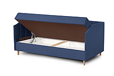 Диван-кровать Челси, синий 198х78х87 см, фото 3