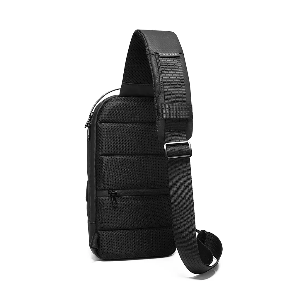 Кросс-боди сумка слинг Bange BG-7221 (черная) - фото 8 - id-p103170539