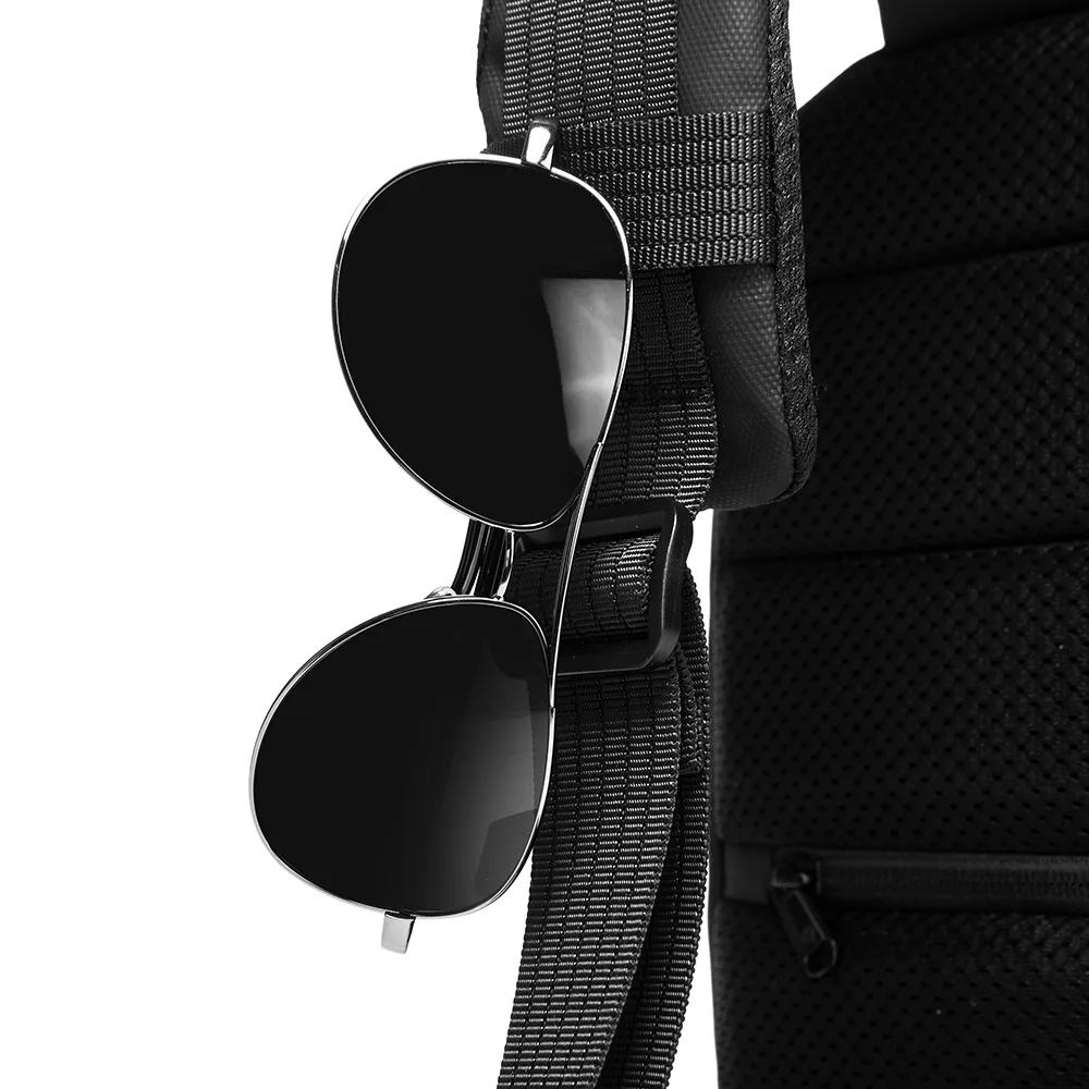 Кросс-боди сумка слинг Bange BG-7221 (черная) - фото 9 - id-p103170539