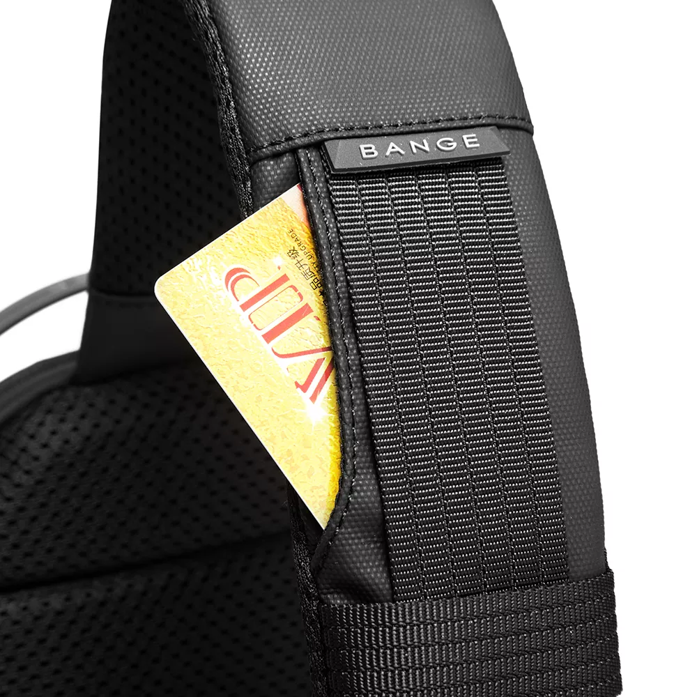 Кросс-боди сумка слинг Bange BG-7221 (черная) - фото 10 - id-p103170539