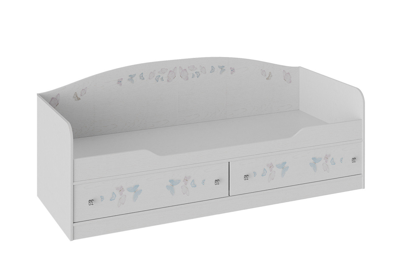 Детская кровать Аврора, дуб Седан с рисунком 203,6х66,5х83,9 см - фото 1 - id-p103171070
