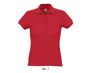 Рубашка поло женская Passion (Красный)