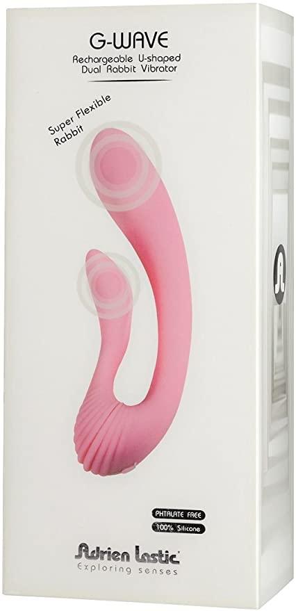 ДВОЙНОЙ ВИБРАТОР G-WAVE ADRIEN LASTIC, фото 1