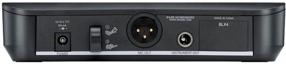 SHURE BLX24E/PG58-H10E Радиосистема BLX с ручным микрофоном PG58 - фото 3 - id-p103171719