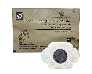 Пластырь от сахарного диабета Blood Sugar (Diabetic) Plaster, 1 шт