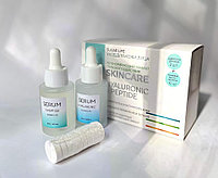 Набор для ухода за кожей лица SKINCARE (сыворотки 2шт по 30мл + 10 масок-таблеток) в коробке