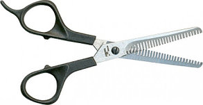 Ножницы парикмахерские Крамет Н-073 филировочные двухсторонние с упором
