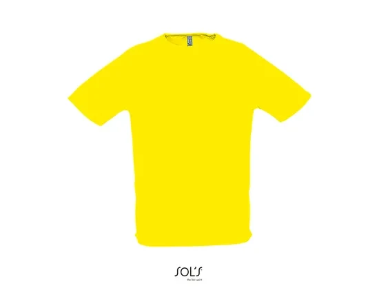 Футболка SPORTY, мужская, полиэстер 140 (Жёлтый) - фото 1 - id-p103182932