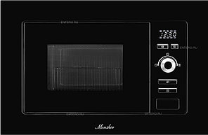 Микроволновая печь Monsher MMH 201 B, черная / стекло