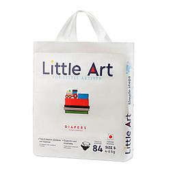 Little Art Детские подгузники, размер S, 4-6 кг, 84шт.