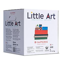 Little Art Детские подгузники, размер L, 9-14 кг, 36шт., в инд.уп.