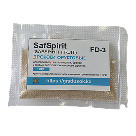 Дрожжи для фруктов Fermentis SafSpirit FD-3 (Fruit), 10 гр