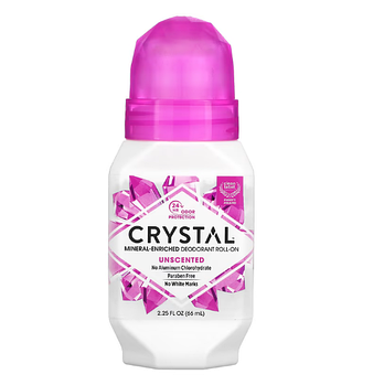 Crystal Body Deodorant, минеральный шариковый дезодорант, без запаха, 66 мл (2,25 жидк. унции)