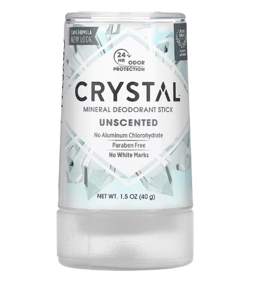 Crystal Body Deodorant, минеральный дезодорант-карандаш, без запаха, 40 г (1,5 унции)