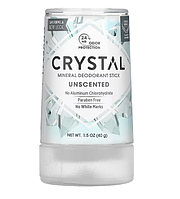 Crystal Body Deodorant, минеральный дезодорант-карандаш, без запаха, 40 г (1,5 унции)
