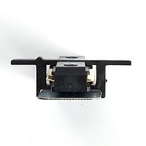 Коннектор прямой для встраиваемого шинопровода, черный, LD1004, фото 3