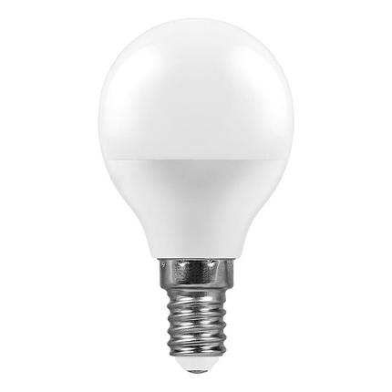 Лампа светодиодная,  (7W) 230V E14 4000K G45, LB-95¶, фото 2