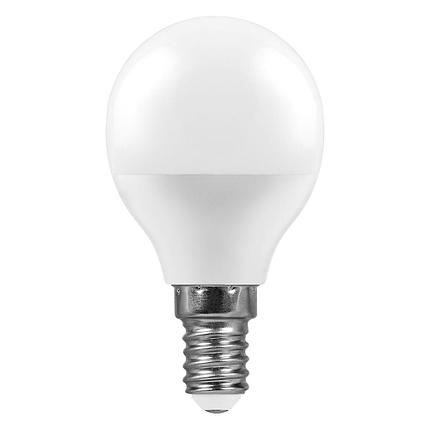 Лампа светодиодная,  (7W) 230V E14 6400K G45, LB-95, фото 2