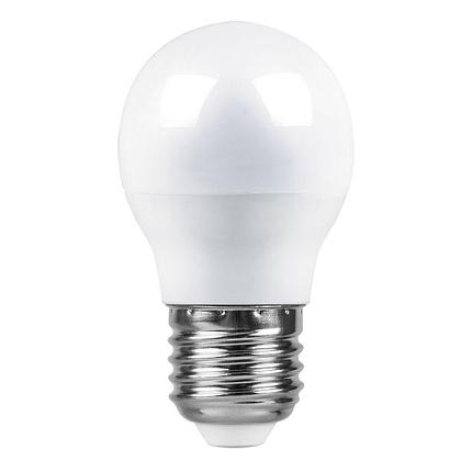Лампа светодиодная, (7W) 230V E27 2700K G45, LB-95, фото 2