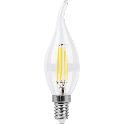 Лампа светодиодная, (11W) 230V E14 4000K прозрачная, LB-714, фото 2
