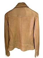 Куртка косуха из натуральной кожи коричневая