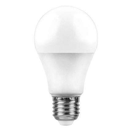 Лампа светодиодная, (12W) 230V E27 6400K A60, LB-93, фото 2