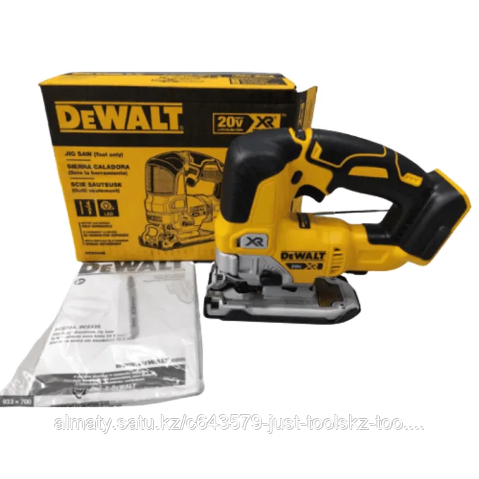 Бесщеточный лобзик DEWALT DCS334B 20V MAX