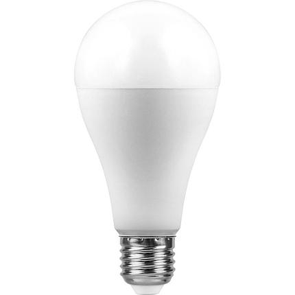 Лампа светодиодная, (20W) 230V E27 4000K A65, LB-98, фото 2