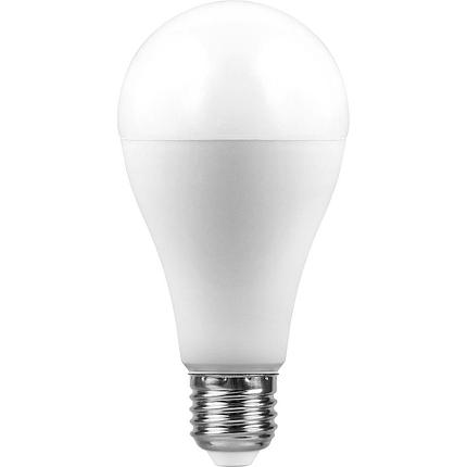 Лампа светодиодная, (20W) 230V E27 6400K A65, LB-98, фото 2