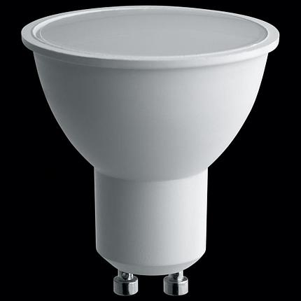 Лампа светодиодная, 80LED (7W) 230V GU10 4000K MR16, LB-26, фото 2