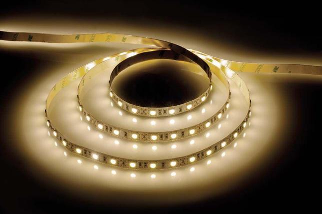 Лента светодиодная, 60SMD(5050)/m 14.4W/m 12V 5m 3000К, LS606, фото 2
