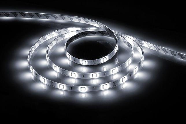 Лента светодиодная, 60SMD(5050)/m 14.4W/m 12V IP65 5m 6500К, LS607, фото 2