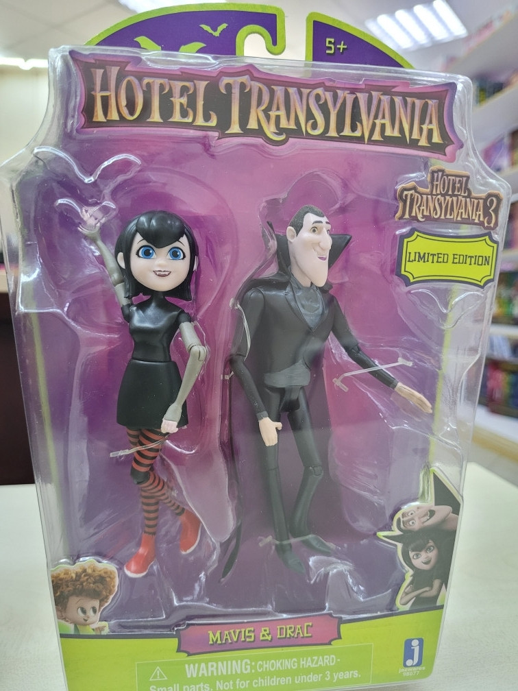Hotel Transylvania 3 Фигурки Мэвис и Дракула