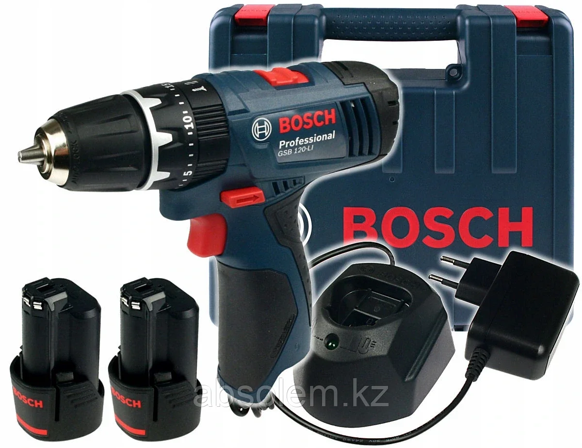 Bosch Ударный Дрель-Шуруповерт  GSB 120-li 2x 2.0