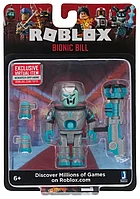 Roblox Jazwares Core Figures Bionic Bill W6 ойын коллекциялық фигурасы (ROB0204)