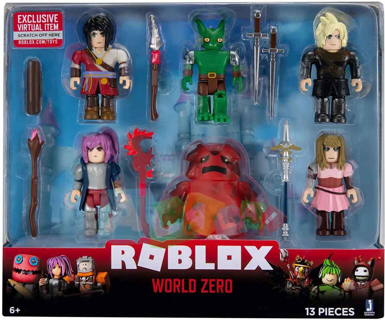 Игровая коллекционная фигурка Jazwares Roblox Multipack World Zero W8 ROB0361