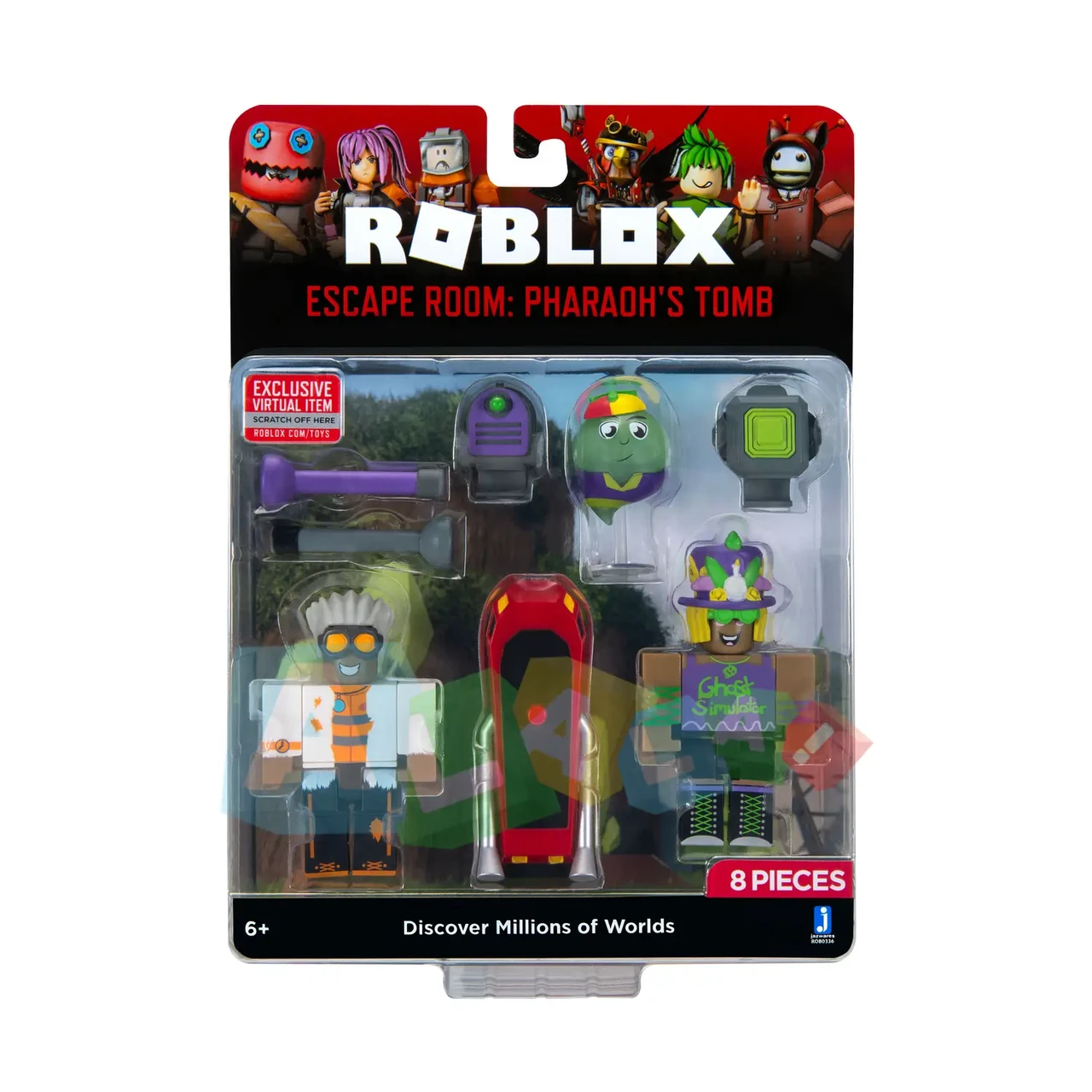 Игровая коллекционная фигурка Jazwares Roblox Game Packs Ghost Simulator W8 ROB0335