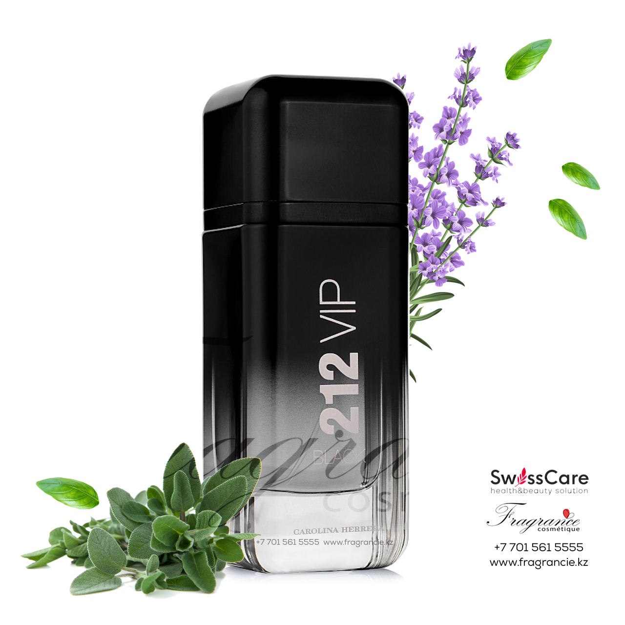 Парфюм 212 Vip Black Carolina Herrera 100ml (Оригинал - США)