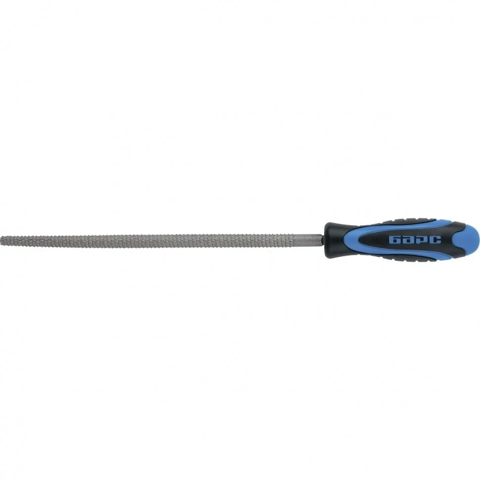 Рашпиль круглый 250 мм, двухкомпонентная рукоятка. БАРС