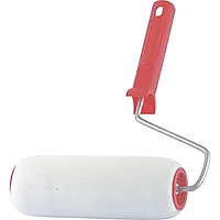 Валик "Поролон", в сборе, 100 мм, D 48 мм, D ручки 6 мм, крепление шплинтом. СИБРТЕХ