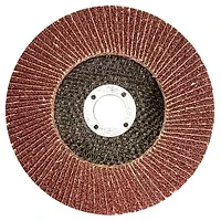Круг лепестковый торцевой, P 100, 115 х 22,2 мм. MATRIX
