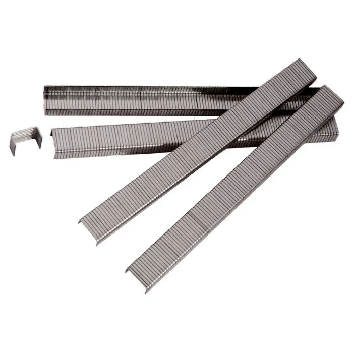 Скобы для пневматического степлера, 13 мм, ширина 1,2 мм, толщина 0,6 мм, ширина скобы 11,2 мм, 5000 шт.