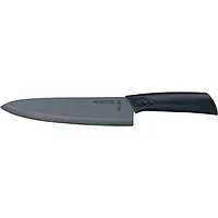 Нож кухонный "Migoto", диоксид циркония черный, 7"/175 мм. MTX CERAMICS